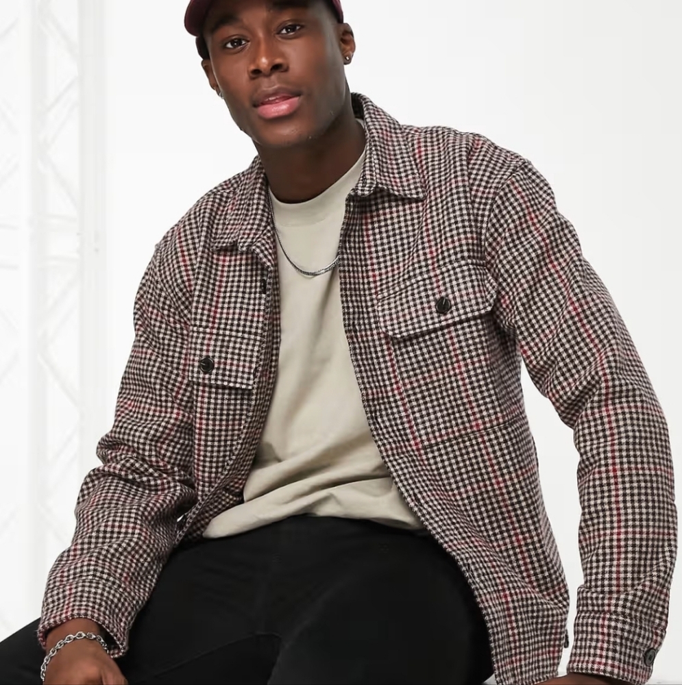 Abercrombie & Fitch Button Up.  Cross Between A Shirt and Jacket.